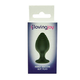loving-joy-ribbed-tip-small-silicone-butt-plug
