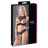 Cottelli Shelf Bra and String Size: 75b/s