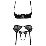 Cottelli Erotic Trio Bra Set Size: 75b/s