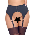 Cottelli Zip Suspender Belt Size: Large