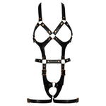 Bad Kitty Leather Look Body Harness Size: L/XL