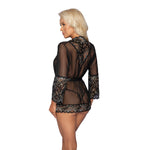 Kissable Lace Kimono Size: L/XL