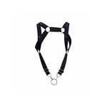 Male Basics Dngeon Straight Back Harness With Cock Ring