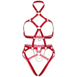 KINK Heart Ring Harness Teddy Size: Medium