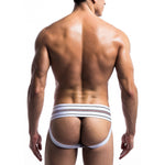 Male Basics Fetish Classic Wide Jock Strap White Size: Large