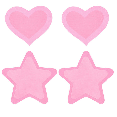 Peekaboo Pasties Hot Pink Glow in the Dark