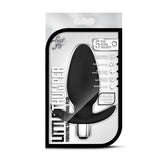 luxe-little-thumper-butt-plug-black
