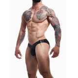 c4m-boost-black-leatherette-bikini-brief-extra-large