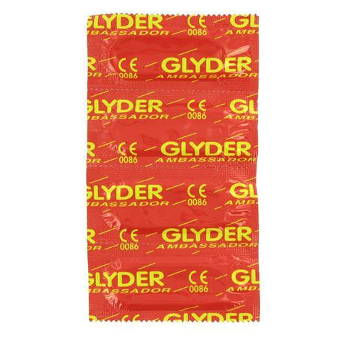 Ambassador Glyder Condoms 3 Pack - Scantilyclad.co.uk 