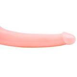 Double Fun Flesh Pink Strapless Strap On Dildo - Scantilyclad.co.uk 