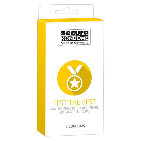 Secura Kondome Test The Best Mixed x12 Condoms - Scantilyclad.co.uk 