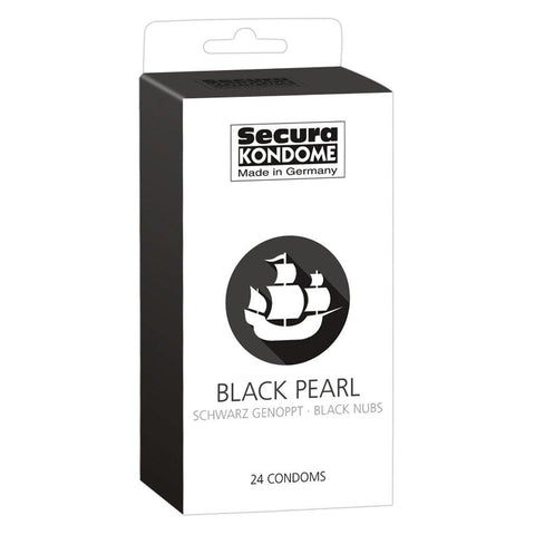 Secura Kondome Black Pearl x24 Condoms - Scantilyclad.co.uk 