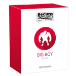 Secura Kondome Big Boy 60MM x100 Condoms - Scantilyclad.co.uk 