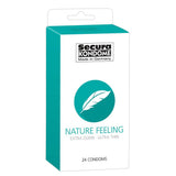 Secura Kondome Nature Feeling Ultra Thin x24 Condoms - Scantilyclad.co.uk 