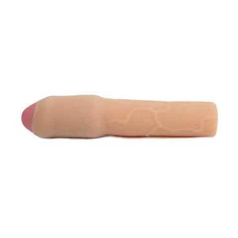 Cyberskin Uncut Penis Extension Xtra Thick Flesh 7.75 Inch - Scantilyclad.co.uk 