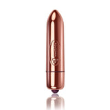 Rock Off Bullet Vibrator RO120mm Rose Gold - Scantilyclad.co.uk 