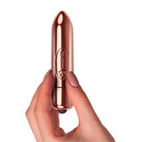 Rock Off Bullet Vibrator RO120mm Rose Gold - Scantilyclad.co.uk 