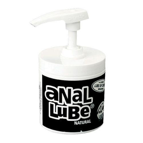 Anal Lube Natural In Pump Dispenser 135ml - Scantilyclad.co.uk 