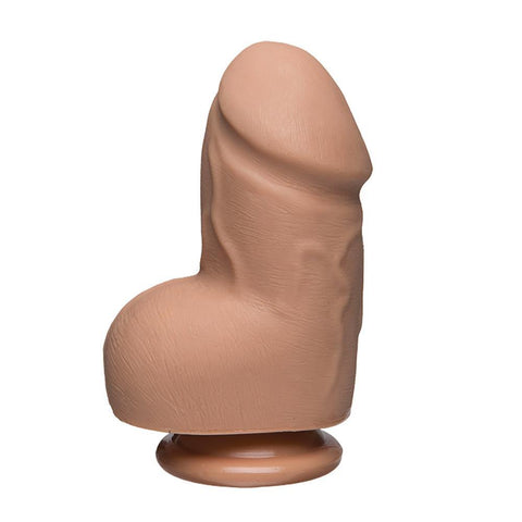 The D - Fat D 6 Inch Vanilla Dildo With Balls - Scantilyclad.co.uk 