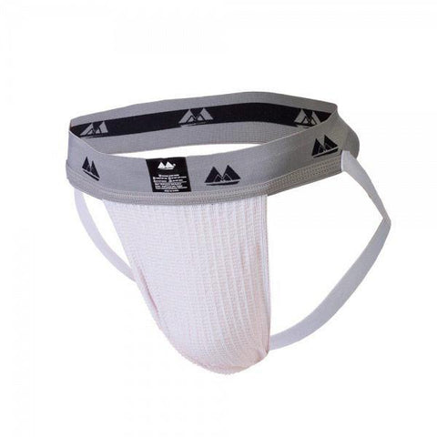 Jockstrap White with 2 Inch Band Size: Small - Scantilyclad.co.uk 