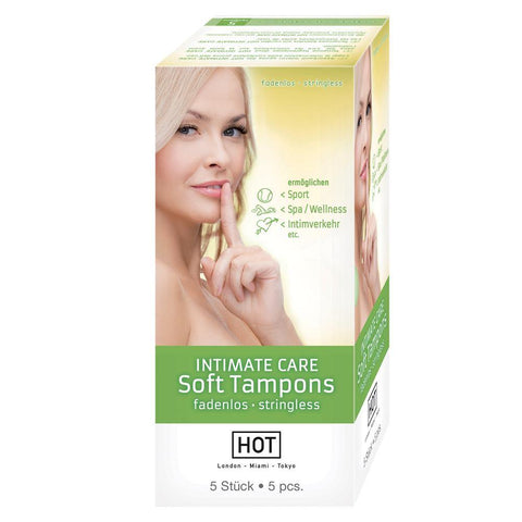 Intimate Care Soft Tampons 5 Pieces - Scantilyclad.co.uk 