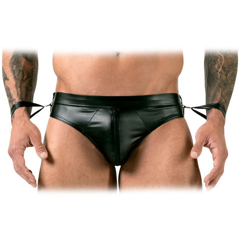 Svenjoyment Jock Brief With Handcuffs Size: X Large