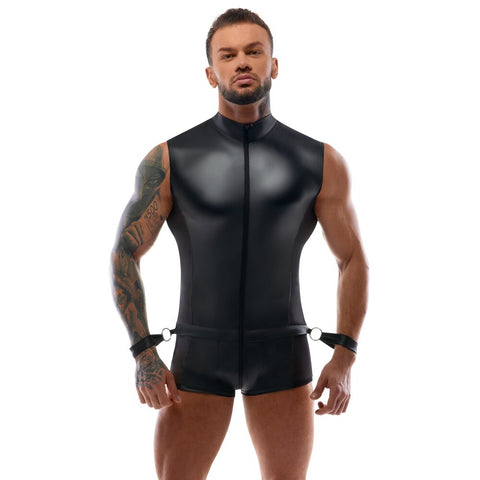 Body Jumpsuit With Restraints Size: Large