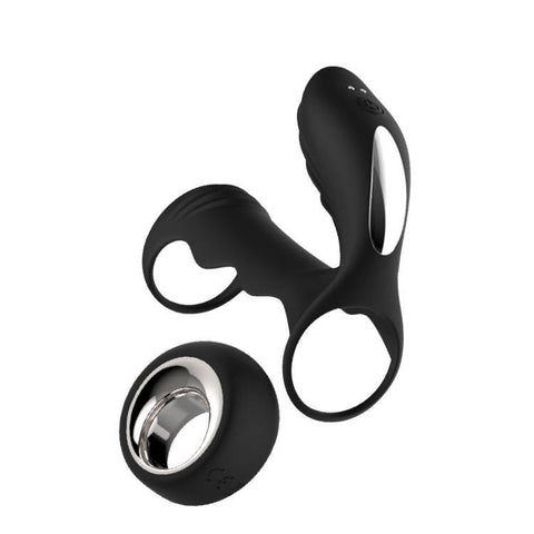 Midnight Magic Hyperion Remote Controlled Couple Vibrator - Scantilyclad.co.uk 
