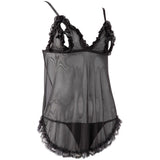 Cottelli Open Babydoll And String Back Size: XXL - Scantilyclad.co.uk 