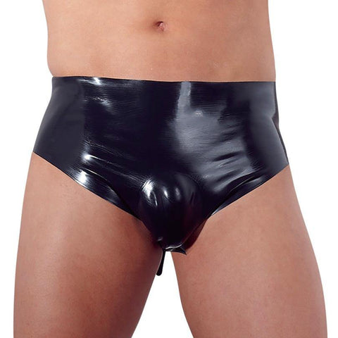Latex Briefs with Anal Plug Size: Large - Scantilyclad.co.uk 