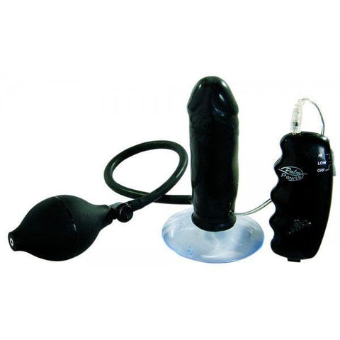 Throbbing Dong Inflatable Vibrating Butt Plug - Scantilyclad.co.uk 