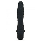 Toy Joy Get Real Classic Silicone Vibrator Black - Scantilyclad.co.uk 