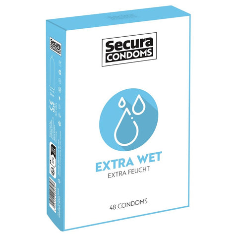 Secura Condoms 48 Pack Extra Wet