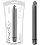 Power Bullet Platinum Silver 5.5 Inches - Scantilyclad.co.uk 