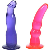 Double Tip Strap On Dildo Set - Scantilyclad.co.uk 