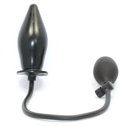 Pump N  Play Black Inflatable Butt Plug - Scantilyclad.co.uk 
