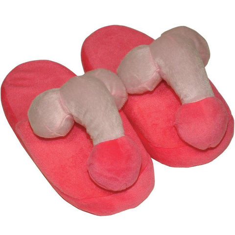 Pink Penis Slippers - Scantilyclad.co.uk 