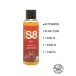 S8 Relax Erotic Massage Oil Green Tea and Lilac Blossom 125ml