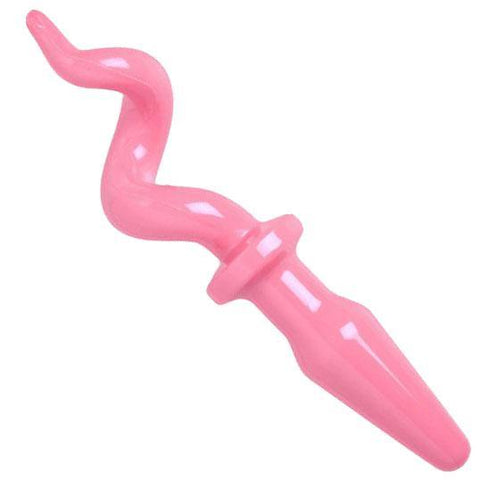 Pig Tail Pink Butt Plug - Scantilyclad.co.uk 