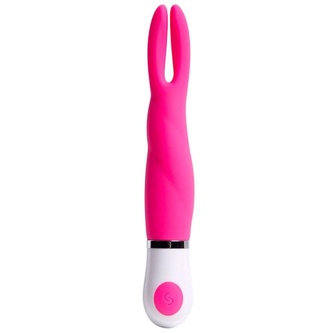 Eve's Silicone Pink Lucky Bunny Clitoral Vibrator - Scantilyclad.co.uk 