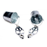 Master Series Nipple Clamps with Buckets - Scantilyclad.co.uk 