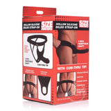 Size Matters Hollow Silicone Dildo Strap-On - Scantilyclad.co.uk 
