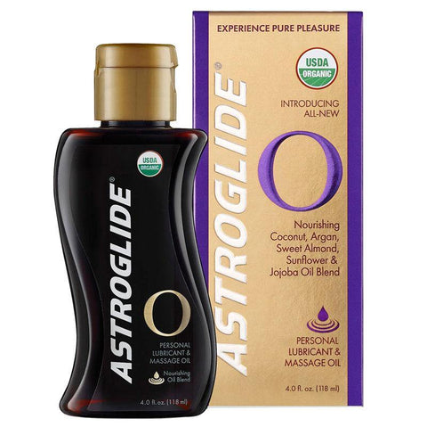 Astroglide Organic Personal Lubricant and Massage Oil - Scantilyclad.co.uk 
