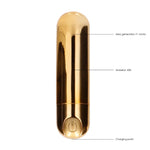 10 speed Rechargeable Bullet Gold - Scantilyclad.co.uk 