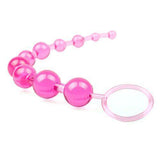 Pink Chain Of 10 Anal Beads - Scantilyclad.co.uk 