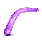 B Yours 16 Inch Purple Double Dildo - Scantilyclad.co.uk 