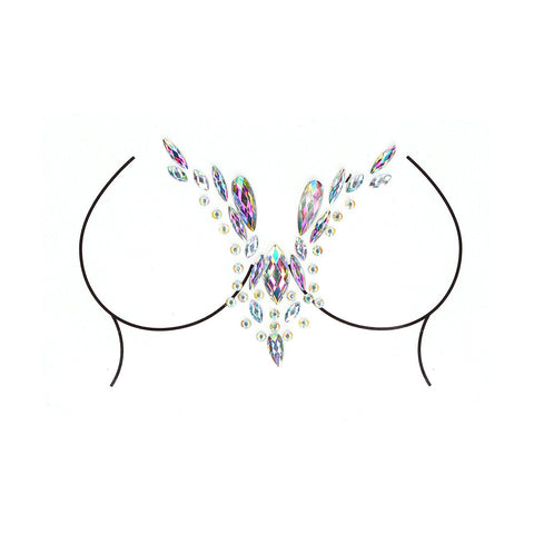 Le Desir Dazzling Deep-V Cleavage Bling Sticker