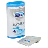 Durex Invisible Extra Sensitive 12 Pack Condoms - Scantilyclad.co.uk 