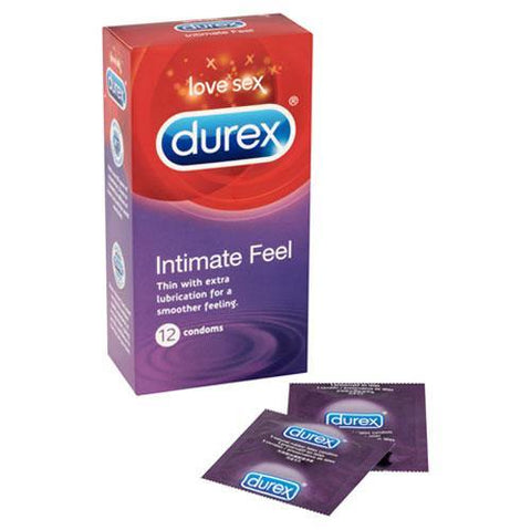 Durex Intimate Feel 12 Pack Condoms - Scantilyclad.co.uk 