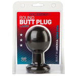 Round Large Black Butt Plug - Scantilyclad.co.uk 